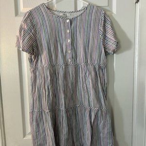 Madewell lined cotton dress size M